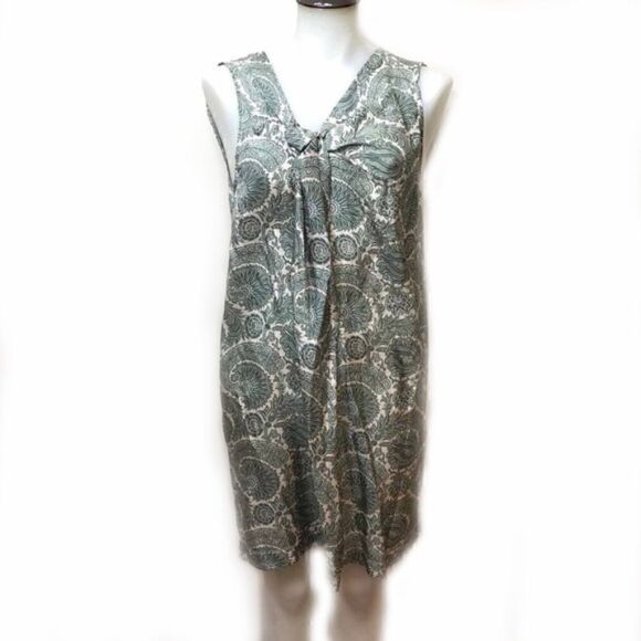 100% silk summer dress 💚🌻 - Picture 2 of 9